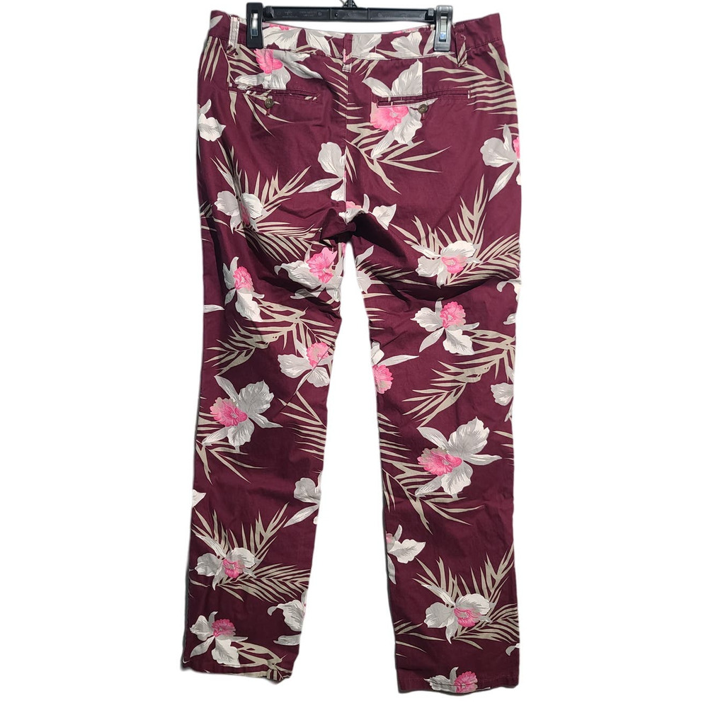 Bonobos Floral Slim Fit Chino Pants Size 33 x 32 - Picture 2 of 4